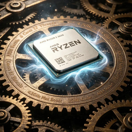 E-sports Gaming Build AMD R5 3600 AM4 CPU Fast Game Loading Smooth Competitive Gaming Experience For Student Desktop PC No Fan