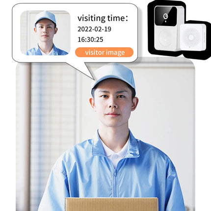 HD Doorbell Outdoor Door Bell Wireless WiFi Camera Security Night Vision Video Intercom Voice Change For Home Monitor Door Phone
