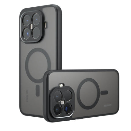 Case For Xiaomi 15T Pro Magnetic Wireless Charging Soft TPU Frame Translucent Matte Hard Plastic Shockproof Phone Back Cover