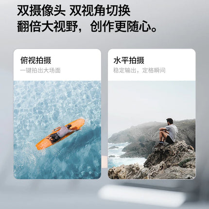 M66 Triple Battery Brushless Drone - Screen Remote Gesture Control Zoom Photography Smart Obstacle Avoidance New Model