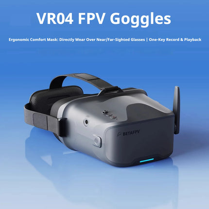 2026 BETAFPV VR04 FPV Goggles Analog Version for Aquila20 Drone 4.5" LCD 1080P HD Video Glasses Friendly Immersive Flight