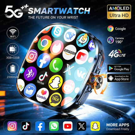 2026 New GPS Tracker Military Smart Watch Men Outdoor Compass IP68 Waterproof Bluetooth Call AMOLED HD Outdoor Sport Smartwatch