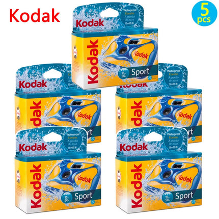 Classic Original Kodak FunSaver/Daylight Single Use Camera With Flash Disposable Point-and-Point Film Cameras 27 Sheets 39 Sheet