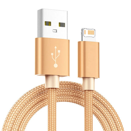 1m Nylon Braided USB Fast Charging Cable For iPhone X XR XS 11 12 13 14 Pro Max 6 6S 7 8 Plus SE 2020 Quick Charge Data Cables