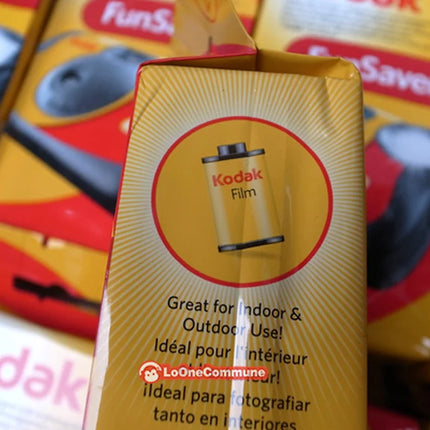 Original Kodak FunSaver Single Use Camera With Flash 1/3/5 Pcs Disposable Point-and-Point Film Cameras 27 Sheets 39 Sheets