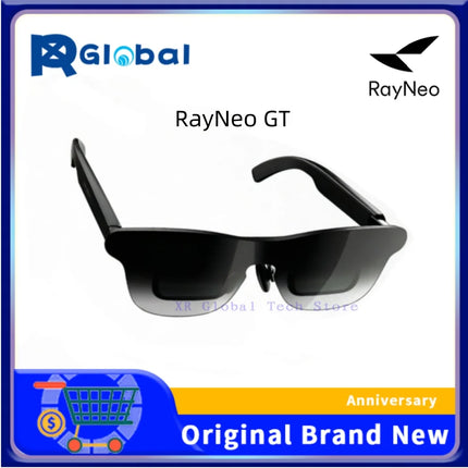 RayNeo GT Smart Glasses Native 3DoF High-Definition Viewing XR Device 201-Inch Giant Screen, Dual-Layer Micro-OLED