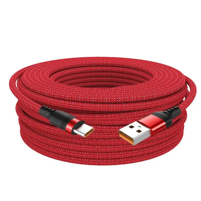 1m 2m 3m 5m 8m USB Type C Cable 6A Super Fast Charging Cable USB C Extended Data Cord For Huawei Xiaomi Realme Vivo Oneplus Oppo