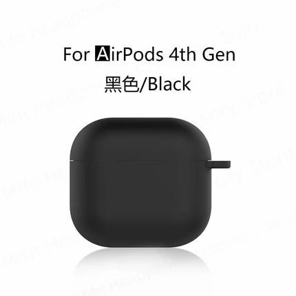 For AirPods 4th Accessories Case 2026 Soft Silicone Shockproof Protective Case For AirPod 4 with Active Noise Cancellation Cover