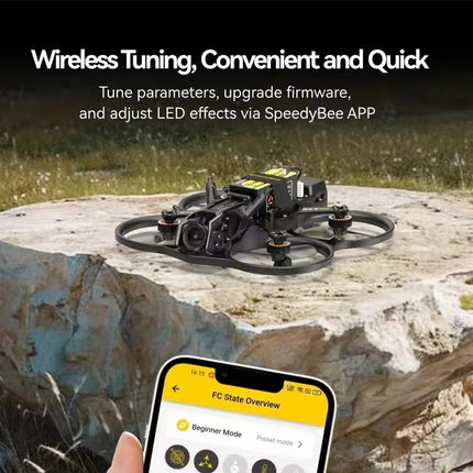 SpeedyBee Bee25 2.5inch HD FPV Drone ELRS 2.4G TBS Version For O4 O3 Air Unit Runcam Link RC FPV Cinewhoop Drone Airplane