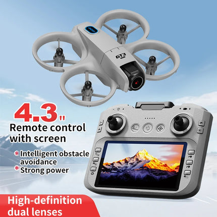 GT3 MAX Mini Foldable Drone with 8K HD Dual Camera Brushless Motor GPS Obstacle Avoidance RC Quadcopter for Photography