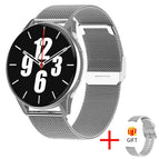 Mesh belt silver