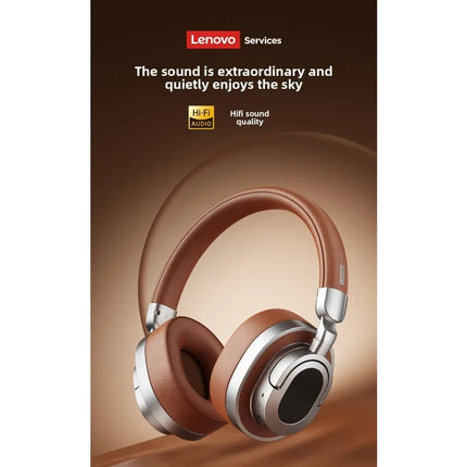 100% Original Lenovo LE602 Head Mounted Wireless Earphones Over-ear 6.0 Bluetooth Headphone HIFI Stereo Music Game Sport Earbuds