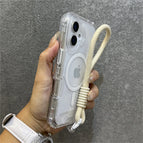 White / For iPhone 13 / Case & Strap