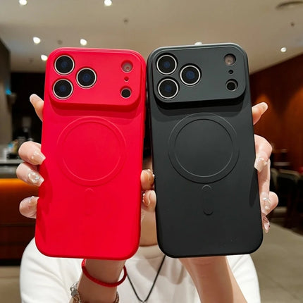 Liquid Silicone For Magsafe Phone Case for iPhone Air 16 17 Pro 15 14 Plus 13 12 11 Pro Max XR XSMax 7 8 Plus Magnetic Soft Case