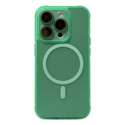 Frosted Translucent for MagSafe Phone Case for iPhone 14 16 Pro Max 15 Pro 13 11 12 Trendy Wireless Charging Shockproof Cover