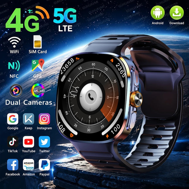 2026 New GPS Tracker Military Smart Watch Men Outdoor Compass IP68 Waterproof Bluetooth Call AMOLED HD Outdoor Sport Smartwatch