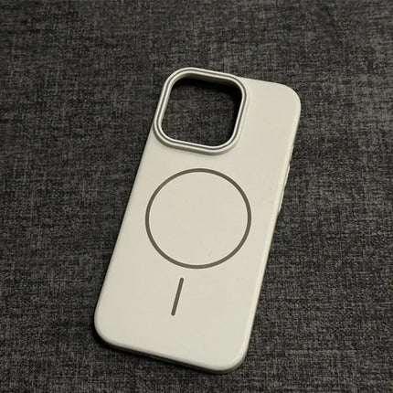 Ultrathin Magnetic for MagSafe Phone Case for iPhone 16 16Pro Max 15 14 Pro 13 12 16Plus Wireless Charging Hard PC Armor Cover