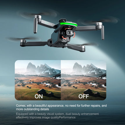 S155 MAX Drone GPS WIFI 3KM FPV 3-axis Gimbal 2.7K Dual Camera 360° Obstacle Avoidance Quadcopter 7.2" Screen Control