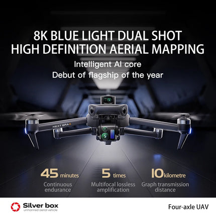 Professional P7 Max Screen Control Drone 3-Axis Brushless Gimbal 5G Digital Image Transmission Obstacle Avoidance With Airdrop