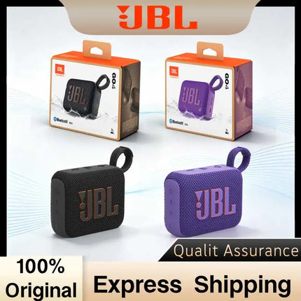 JBL GO4 Music Gold Brick 4th Gen Bluetooth Speaker, Pocket Portable Outdoor Speaker for Hiking Travel, Phone Computer Audio