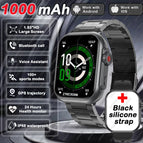 Black steel belt / 1000mAh Battery