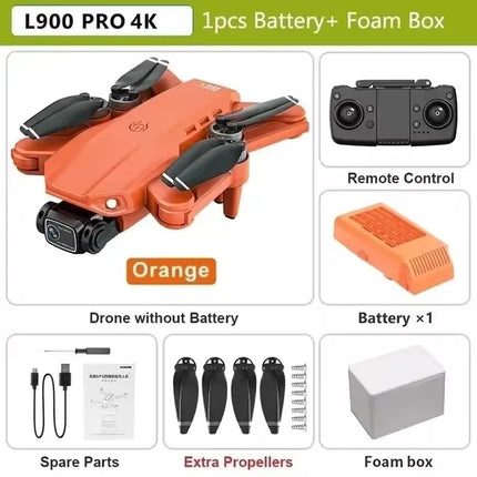 Profesional L900 Pro SE GPS Drone 4K HD 5G WIFI FPV Camera Quadcopter With Brushless Motor RC Mini Dron for Children Toys