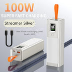 China Mainland / Silver 100000mAh / Above 100000mAh