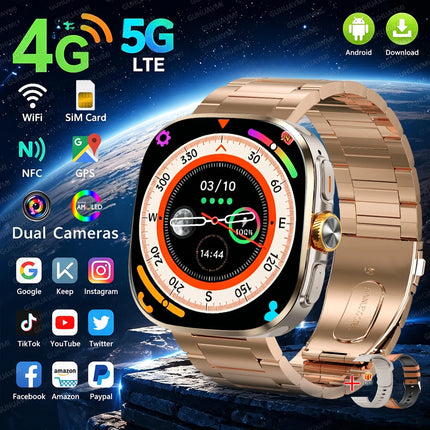 2026 New GPS Tracker Military Smart Watch Men Outdoor Compass IP68 Waterproof Bluetooth Call AMOLED HD Outdoor Sport Smartwatch