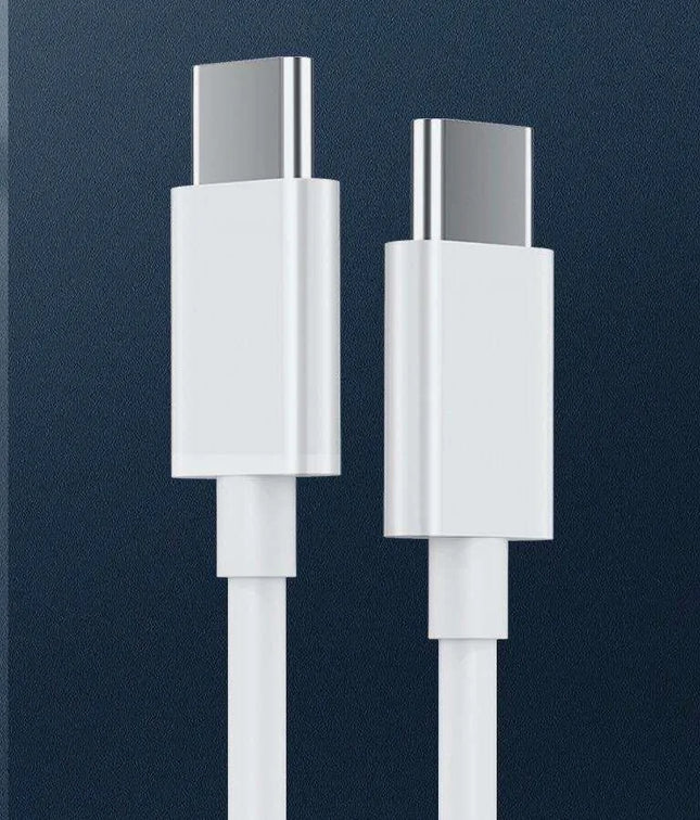 2Pcs 1-2m 65W Type C Charging Cable With Charge Display New Nylon USB C To USB C Fast Charge Cord For Phone Tablet Computer