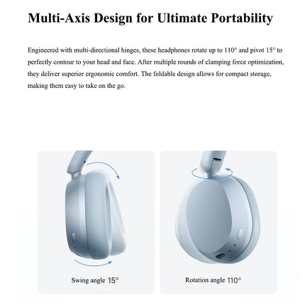 Xiaomi Redmi Noise Cancelling Headphones Bluetooth 5.4 Noise Reduction 42dB 600mAh Battery Long Standby Supports Xiaomi HyperOS