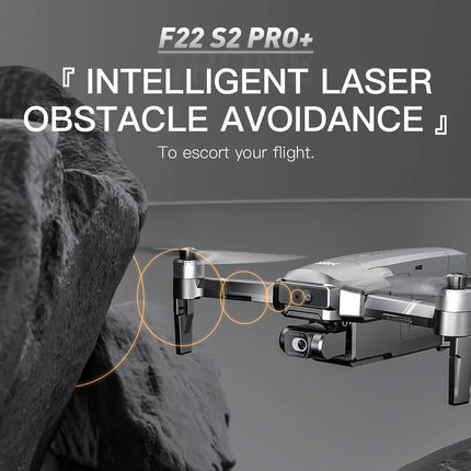 SJRC F22 S2 PRO+ GPS Drone 4K Professional 2 Axis Gimbal EIS Camera With Laser Obstacle Avoidance RC Foldable Quadcopter Dron