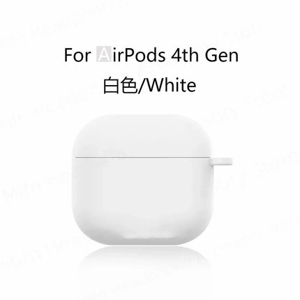 For AirPods 4th Accessories Case 2026 Soft Silicone Shockproof Protective Case For AirPod 4 with Active Noise Cancellation Cover