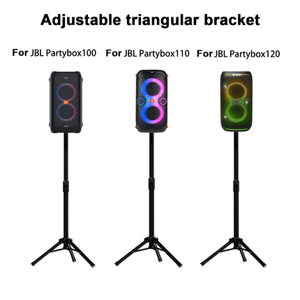 For JBL Partybox100/Partybox110/Partybox120 speaker tripod height adjustable heavy-duty stand audio floor stand