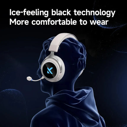 MCHOSE X9 Wireless Headworn Game 7.1 Headset Bluetooth 2.4G Three Mode E-sports Noise Reduction Headset FPS for Gifts