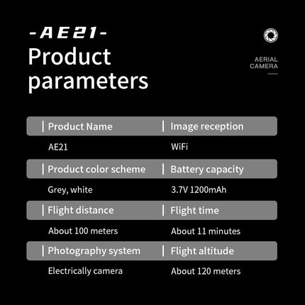 AE21 HD Dual Camera Mini Drones 4.3" Screen Remote RC Quadcopters With Propeller Guard Electronic Toys For Aerial Video Shooting