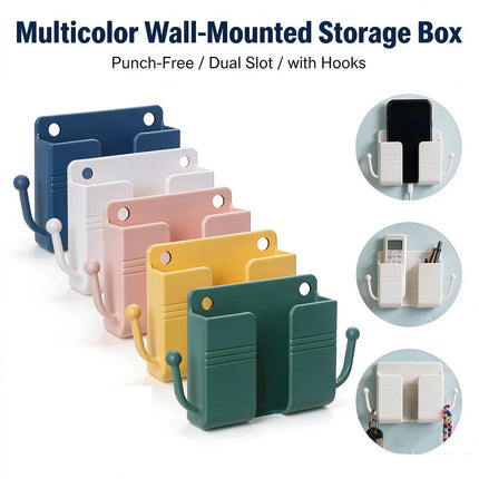 Mobile Phone Wall Holder Universal Cellphone Charge Hook Hanging Stand Bracket Hooks Charging Dock Mobile Phone Accessories
