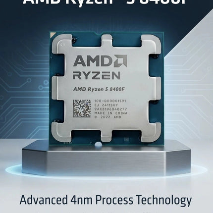 High Performance Gaming CPU AMD R5 8400F Without Onboard Graphics For Desktop Game Host