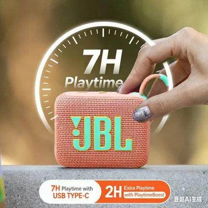 JBL GO 4 Portable Bluetooth Speaker IP67 Waterproof Mini Wireless Outdoor Stereo Speake
