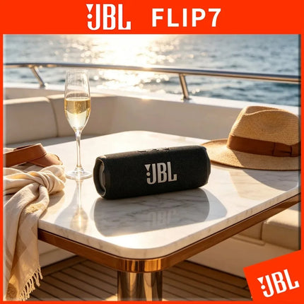JBL Flip7 Wireless Portable Bluetooth Speaker, IP67 Dustproof & Waterproof Design, Powerful Stereo Deep Bass with PartyBoost Fun