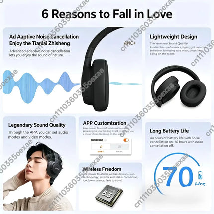 JBL 770NC Adaptive Noise Cancelling Over Ear Headphones Wireless Bluetooth 5.3 Pure Bass Sound 70H Playtime Foldable Headset