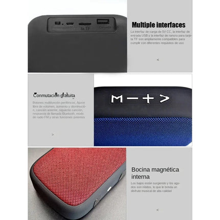 G2 Wireless Speaker Subwoofer Bluetooth For JBL Portable Outdoor Sports Stereo Audio ABS Support With TF Card Insert Sound Box