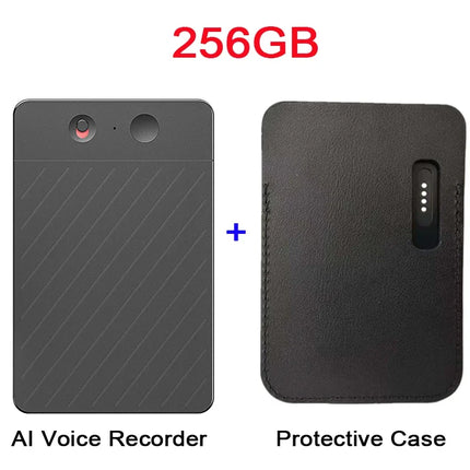 AI Powered ChatGPT-4 App Phone Call Digital Voice Recorder 8GB-256GB Transcribe Summarize Language Sound Device Audio Dictaphone