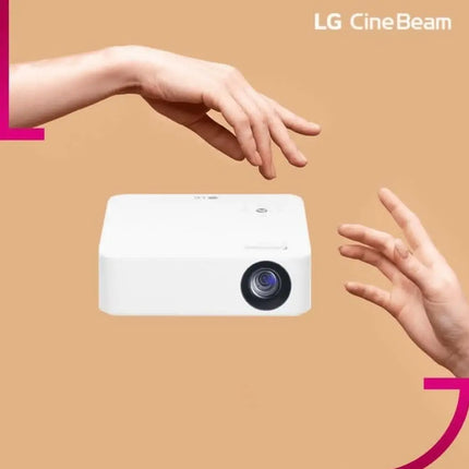 Compact Convenient 4K Ready FHD Laser 16:9 Built-in Battery Smart WiFi for 450 Lumens 5W Speakers Projector