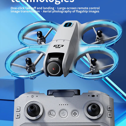 GT3 MAX Mini Foldable Drone with 8K HD Dual Camera Brushless Motor GPS Obstacle Avoidance RC Quadcopter for Photography