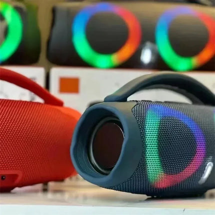 100W High Power Bluetooth Speaker Portable RGB Colorful light Waterproof Wireless Subwoofer 360 Stereo Surround TWS FM Boombox