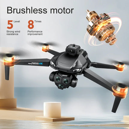 New M33 MAX Drone Professional 4K/6K HD ESC Dual Camera 5G Wifi GPS Brushless Optical Flow with Screen RC Quadcopter Toys Gifts