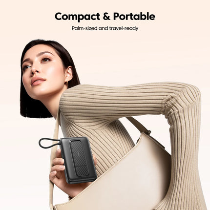 Toocki PowerBank 10000mAh Magnetic Wirelss 15W USB C PD 22.5W Fast Charge for iPhone 16 15 14 13 Portable Power Bank for Magsafe