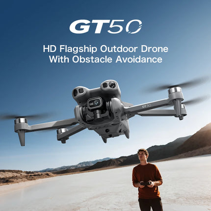 Hot GT50 Pro Drone 360° Obstacle avoidance 8K Professional WIFI Aerial Photography Brushless Motor Foldable Quadcopter Toys 2026