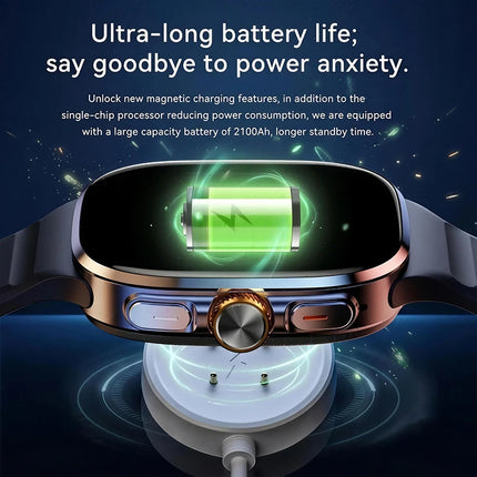 2026 New GPS Tracker Military Smart Watch Men Outdoor Compass IP68 Waterproof Bluetooth Call AMOLED HD Outdoor Sport Smartwatch