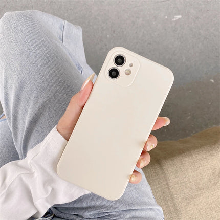 Luxury Liquid Silicone Phone Case For Xiaomi Redmi Note 12 12S 7 8 8T 9 9S 9T 10 10S 10T Pro Max Soft Thin Candy Colors Cover